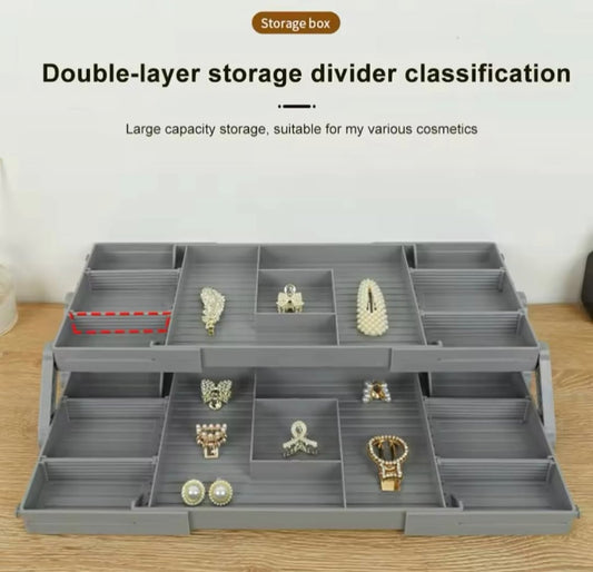 3 Tier Collapsible Jewelry Organizer